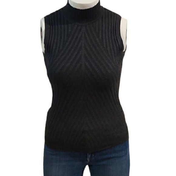 [Apt 9] Dark Gray Turtleneck Tank - Size S - Picture 1 of 6